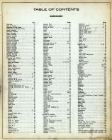Table of Contents, Guernsey County 1914